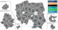 2015 Polish parliamentary election, 460 dots -- can you distinguish Poland A and B?