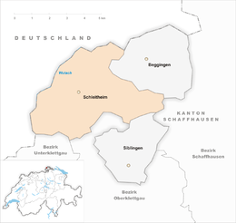 Schleitheim - Localizazion