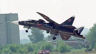 Sukhoi S-37 forward swept wings (USSR)