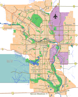 Braeside is located in Calgary