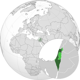 Localização de Israel