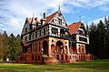 Castillo de Gelbensande, un pabellón de caza construido en 1887 cerca de Rostock