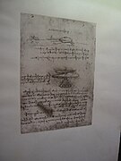 Dessin Vis aérienne (Léonard de Vinci)