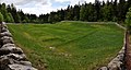 Ruine vum Kartäuserchloschter Oujon, Blick vu Nordweschte