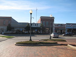 Historic Downtown Square of Troy