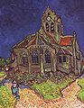 Kerkje in Auvers (1890) Vincent van Gogh, Musée d'Orsay