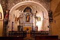 L’ermitage Notre-Dame de consolation : vue intérieure de la chapelle.