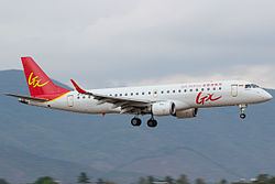 Embraer 190 der GX Airlines