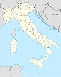 Udine na zemljovidu Italije