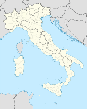 Map showing the location of Monti Sibillini National Park