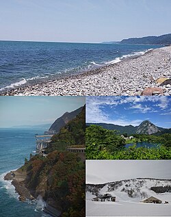 Hisui Kaigan ("Jade Beach" Oya-shirazu Lake Takanami & Mt Myojo Charmant Hiuchi Snow Resort