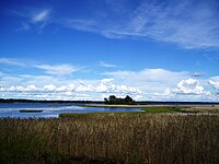 Lago Hjälmaren visto de Örebro