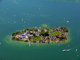 Kaart van Frauenchiemsee