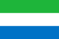 Vlagge van Sierra Leone