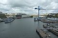 La Penfeld vue du Pont de Recouvrance côté amont