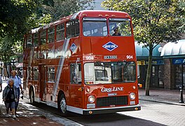 Ex Ribble Bristol VR on sight-seeing tour in Vancouver