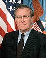 Q184650 Donald Rumsfeld op 22 januari 2001 geboren op 9 juli 1932 overleden op 29 juni 2021