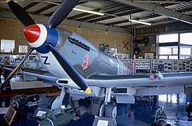 Spitfire MkXVI in Manston museum