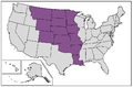 current US states that were completely or mostly located inside the borders of colonial French Louisiana at the time of Louisiana Purchase