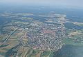 Altdorf im Jahr 2005 aus der Luft. Der Blick geht in etwa nach Westen.