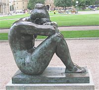 La nueche, d'Aristide Maillol (1920). Stuttgart.