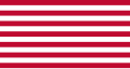 Naval jack of the United States in 1776 and 1777