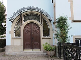 Français : Villa, 4 rue Erckmann-Chatrian