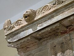 Temple of Asklepios, 380-370 BC, Gargoyles, AM of Epidaurus, 202539.jpg