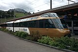 Crystal-Panoramic-Express der MOB im Bahnhof Zweisimmen, 2004