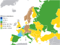 De vaschiedanan Bauhnstromnetze, de wos ma in Eiropa haum