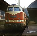 118 173-4 pályaszámú mozdony Dresden Hauptbahnhofon 1972-ben