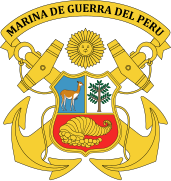 Escudo Naval de la Marina de Guerra del Perú.