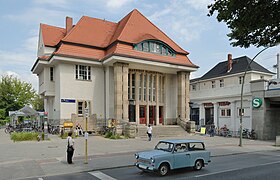 Empfangsgebäude des S-Bahnhofs Blankenburg von Ernst Schwartz und Karl Cornelius