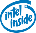 Logo d'Intel inside (1991 - 2 janvier 2006)
