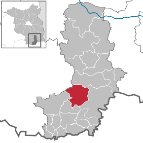 Poziția Schipkau pe harta districtului Oberspreewald-Lausitz