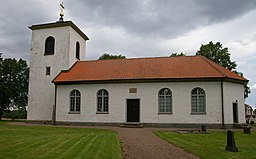 Ullene kyrka i augusti 2010