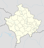 Brad is located in Kosovo