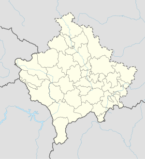 Mališevo is located in Kosovo