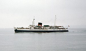 Sealink Ferry Brading crossing the Solent