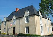 La mairie dans l'ancien presbytère.