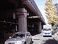 Il viadotto in corrispondenza della stazione