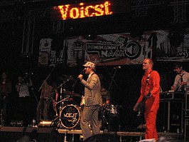 Voicst tijdens de Haagse Koninginnenach 2008