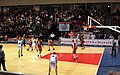 Hanzevast Capitals playing basketball in Martiniplaza (outdated)