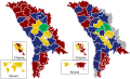 2019 Moldovan parliamentary election, 4 parties