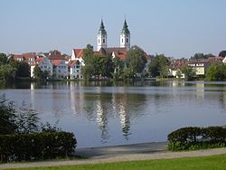 Skyline of Bad Waldsee