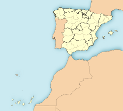 Tenerife ubicada en España