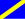 Blue flag with yellow stripe