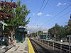 The platform at Champion station