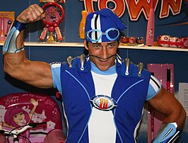 Sportacus, een van de personages in LazyTown