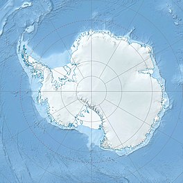 Map showing the location of Thwaites Glacier